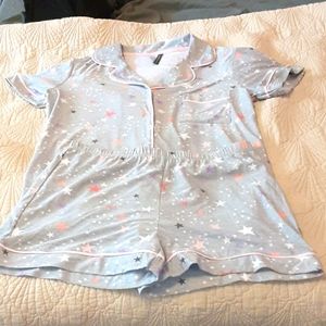 Jaclyn intimates grey star print! Small set